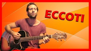 Tutorial Chitarra ➔ "Eccoti" - Max Pezzali [Accordi Facili ITA]