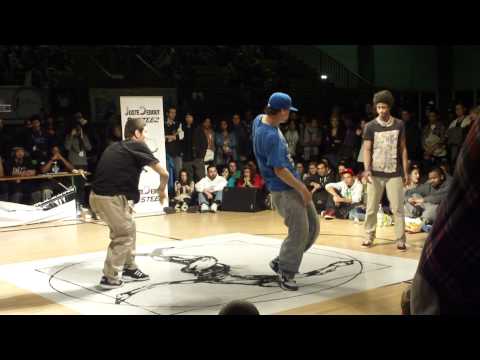 Juste Debout 2012 Switzerland (Suisse) hip-hop semi final 1/2 (Zulu & Maximus WINNERS)