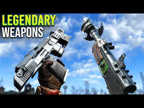 Top 10 Best Legendary Unique Weapons in Fallout 4