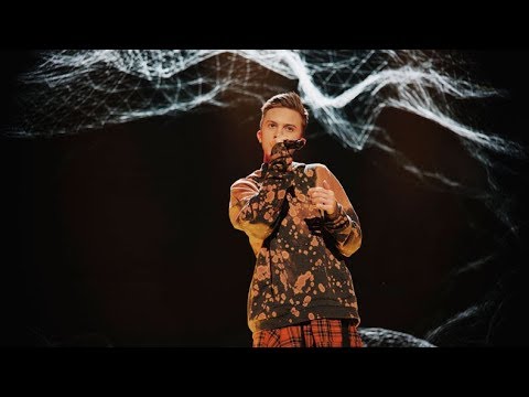 Noah Gerstenfeld sjunger 2U i Idol 2017 - Idol Sverige (TV4)