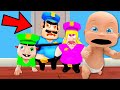 Baby Escapes STUPID FAMILY