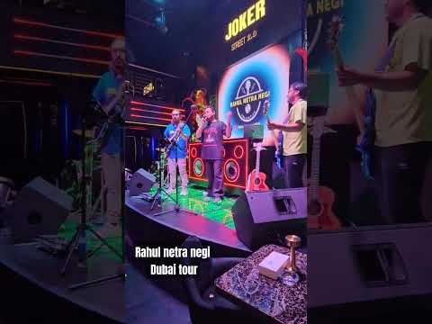 Rahul Netra Negi moh moh ke dhaage dubai 