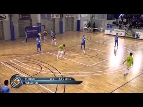 Gol de Sergio (5-4) en el Peñíscola Rehab Medic - Palma Futsal. J23, 1ª Div
