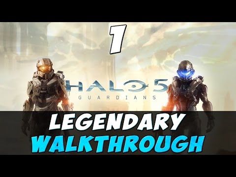 Halo 5: Guardians "Lone Wolf" Legendary Walkthrough - Mission 1: Osiris