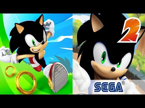 Sonic Dash SHADOW VS Sonic Dash 2 SHADOW