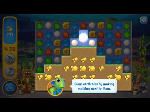 Fishdom level 6 Gameplay (iOS Android)