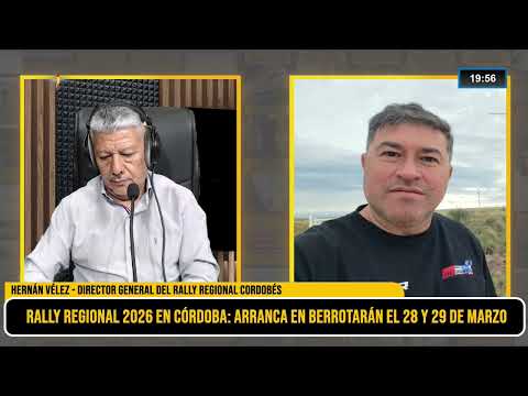 HERNÁN VÉLEZ - DIRECTOR GENERAL DEL RALLY REGIONAL CORDOBÉS