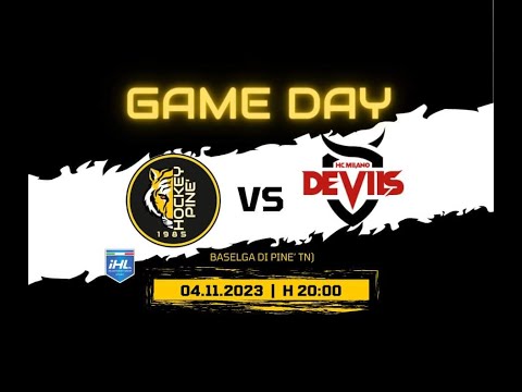 23-24 IHL 1 DIV HC PINE' - HC MILANO DEVILS