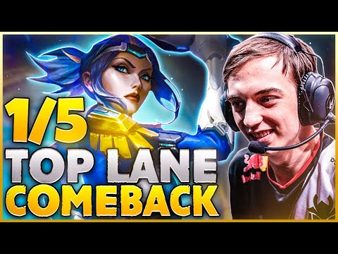 G2 Caps | The Unexpected COMEBACK With Fiora At Top Lane