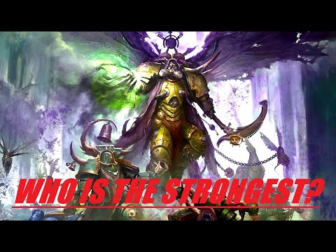Which Daemon Primarch Is The Strongest? - Warhammer 40K Lore