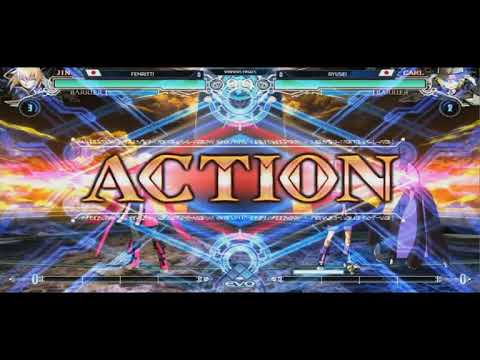 Evo 2017 - Blazeblue Central Fiction Finals: Fenritti vs Ryusei