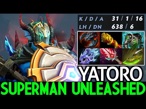 YATORO [Sven] Superman Unleashed with 31 Kills 1100 GPM Dota 2