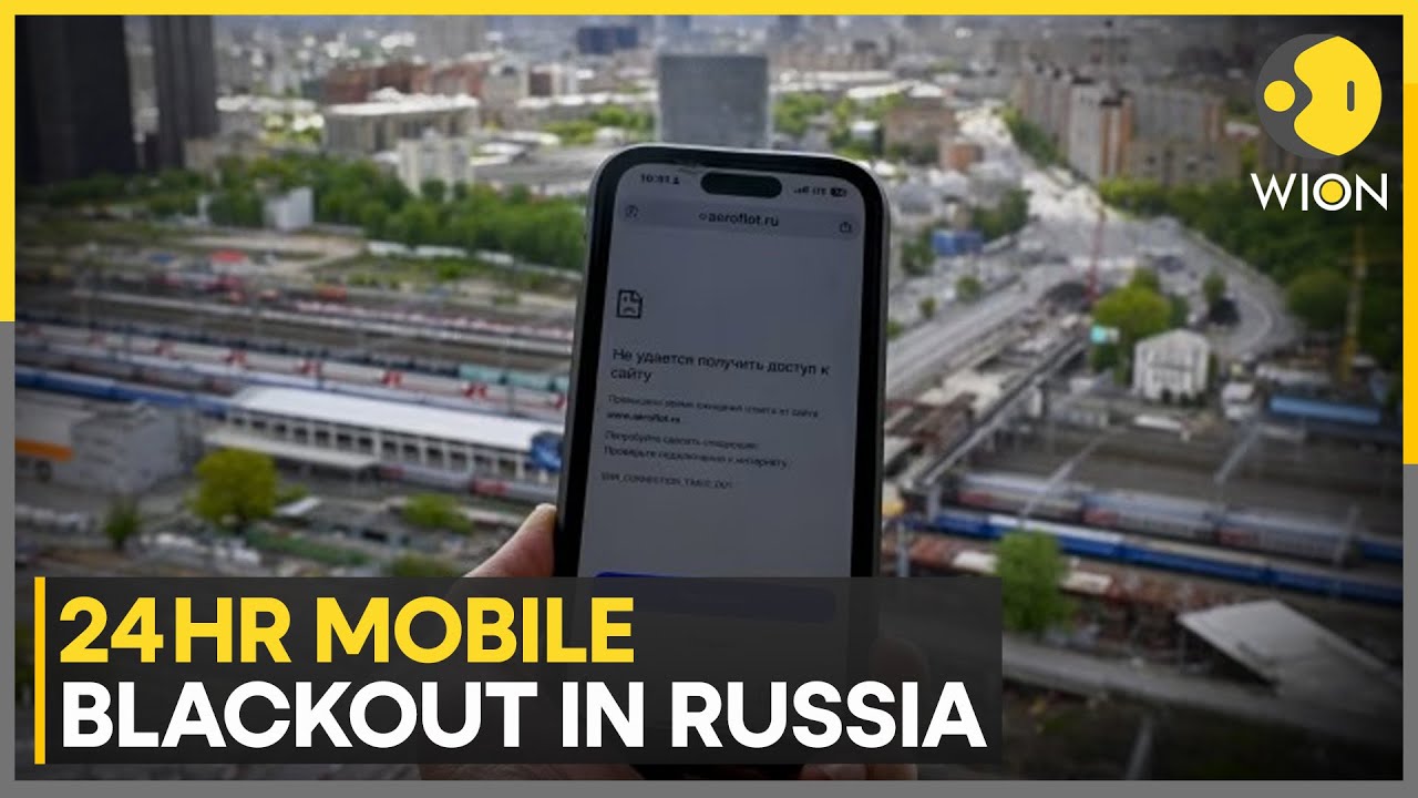 Russian Travelers Hit by 24‑Hour Mobile Internet Blackout | WION