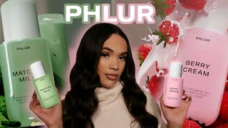 LET’S TALK ABOUT PHLUR MATCHA MILK & BERRY CREAM 🍵🍓 | ALL MY MATCHA SCENTS