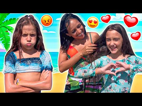 Jéssica em uma História engraçada de uma nova irmã (FT Canal da Belinha)