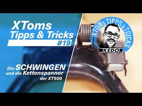 XTom's Tips & Tricks #19 - XT500 Swingarm and Chain Tensioner
