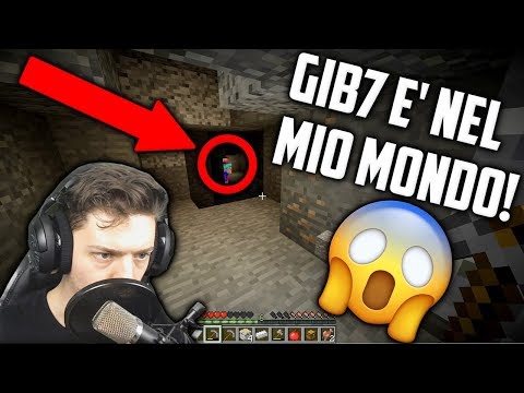 GIB7 E' ENTRATO NEL NOSTRO MONDO? (Giberbyte7 SEED) - Minecraft ITA