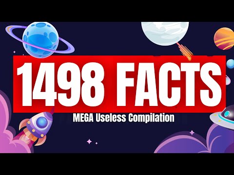 The Ultimate MEGA Fact Compilation | 1498 Facts You Can’t Miss!