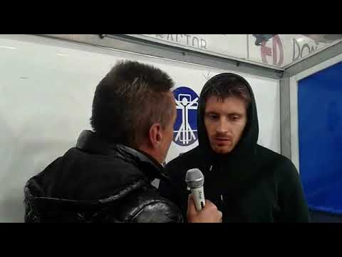 Intervista a Matteo Romanenghi dopo la vittoria del Lugano nel Derby contro Hc Ambri Piotta per 4-1
