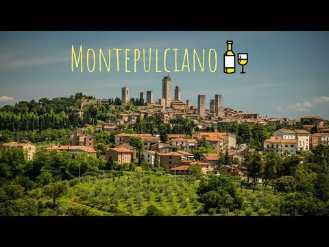 Cidade toscana de Montepulciano - Vlog de viagens 22 (4K)