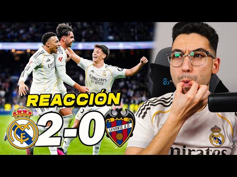 REACCIONES DE UN HINCHA al Real Madrid vs Levante 2-0 *PITADA MONUMENTAL* | ByDiegoX10