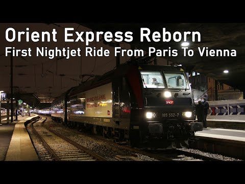 [TRIP REPORT] Orient Express Reborn Nightjet Paris To Vienna In Solo Sleeper Cabin First Ride