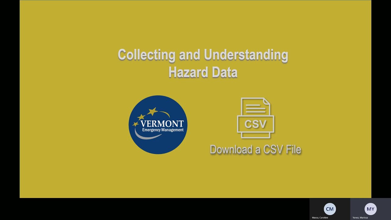 Downloading Files: Collecting and Understanding Hazard Data
