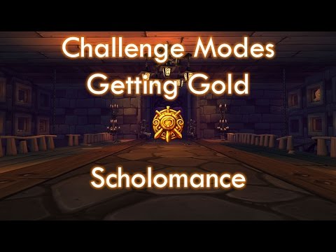 Getting Gold - Scholomance Challenge Mode [Protection Paladin]