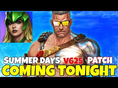 CABLE & ENCHANTRESS SUMMER DAYS UNIFORMS WILL BE DROPPING IN 5 HOURS!! Marvel Future Fight