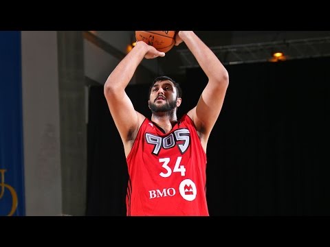 SIm Bhullar Scores Season-High 16 Points for Raptors 905