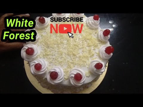 White Forest Cake | Home Made | Super Delicious | Seena Kitchen