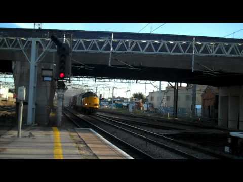 MONSTROUS THRASH! 37608 and 20309 pass Stafford with flasks and thrash, clag and tones!