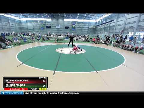 88 Lbs Placement Matches (8 Team) - Peyton Van Hoven, Virginia Vs Connor Pounds, Oklahoma Red FS C