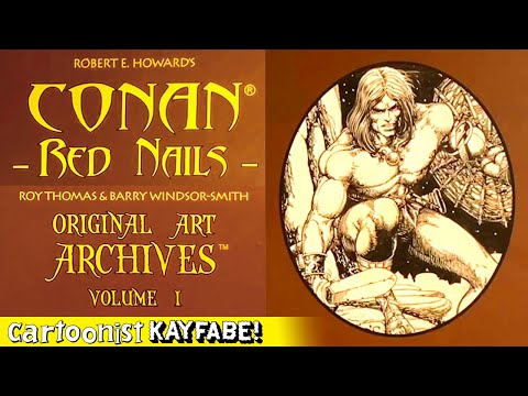 Marvel Comics Masterpiece - Conan Barry Windsor Smith Original Art Red Nails Artist's Edition