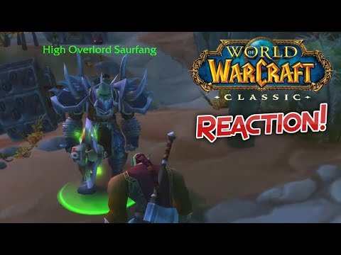 1st Nite in Classic - Krimson KB Reacts - WoW Classic Reactions