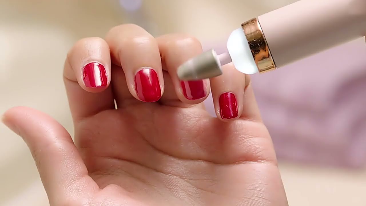 Perceuse à ongles électrique avec lumière, Machine professionnelle de manucure, lime à ongles, acces