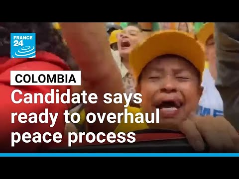 Colombia leftist candidate says ready to overhaul peace process