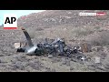 Yemen's Houthi rebels claim downing of US Reaper drone and release footage of wreckage
