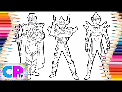 Ultraman Geed Royal Mega-Master/Ultraman Magnificent & Ultraman Coral Coloring Pages/NCS Music