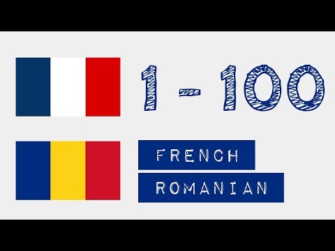 Numere de la 1 la 100 - limba franceza - Română