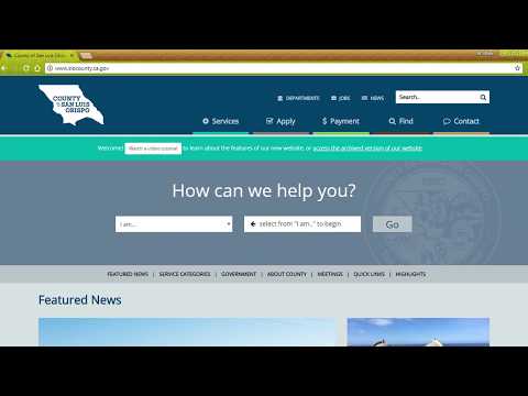 New Website User Guide: Find Public Meetings, Agendas, Minutes