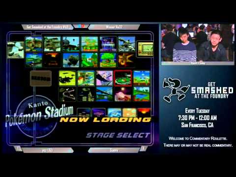 Get Smashed at the Foundry #49 - Winner Ro32: ycz (Samus) vs Sunny (Fox)