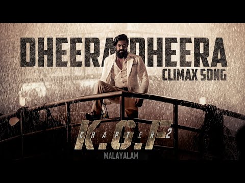 Dheera Dheera - Climax song | Kgf Chapter 2 | Malayalam | #kgfchapter2 #rockybhai #trends #kerala