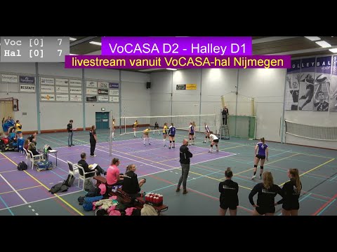 Vocasa D2 - Halley D1 (19-2-2022) - Livestream Nijmegen