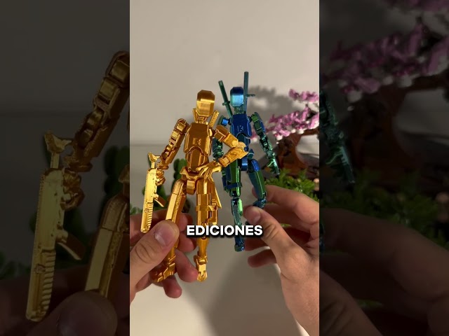 Vídeo relacionado con JSTHHTT T13 Action Figure(ensamblaje completado), T13 Figuras Acción con Múltiples Articulaciones, Figuras de Acción Impreso en 3D, Decoraciones de Escritorio para Juguetes de Amantes de los Juegos
