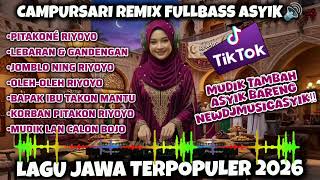 Download lagu VIRAL‼️Lagu JawaTerbaru 2026 Dangdut Koplo Remix FullBass | Pitakoné Riyoyo Bikin Mudik Makin Asyik🔥 mp3