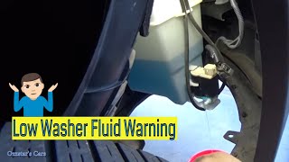 Windshield Washer Fluid Leak Repair