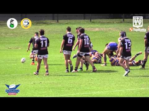 2016 Newcastle RL   Round 1   U 19's Highlights   Maitland v Lakes