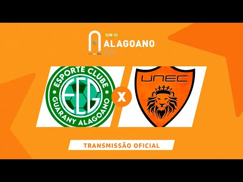 Guarany Alagoano x UNEC - ALAGOANO SUB 20 - 3ª RODADA