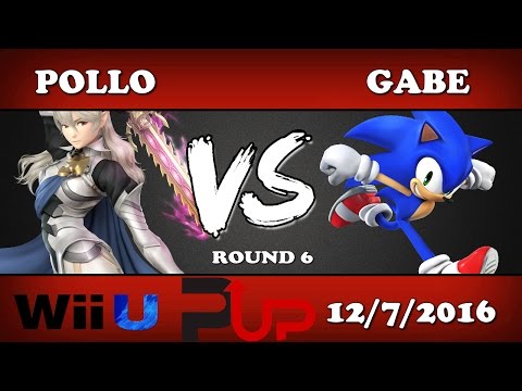 PowerUp | Pollo (Corrin) vs. Gabe (Sonic) - Wii U Losers Round 6 - SOS